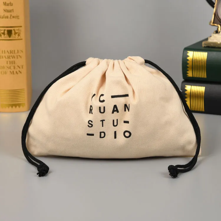 What is the purpose of a drawstring pouch?