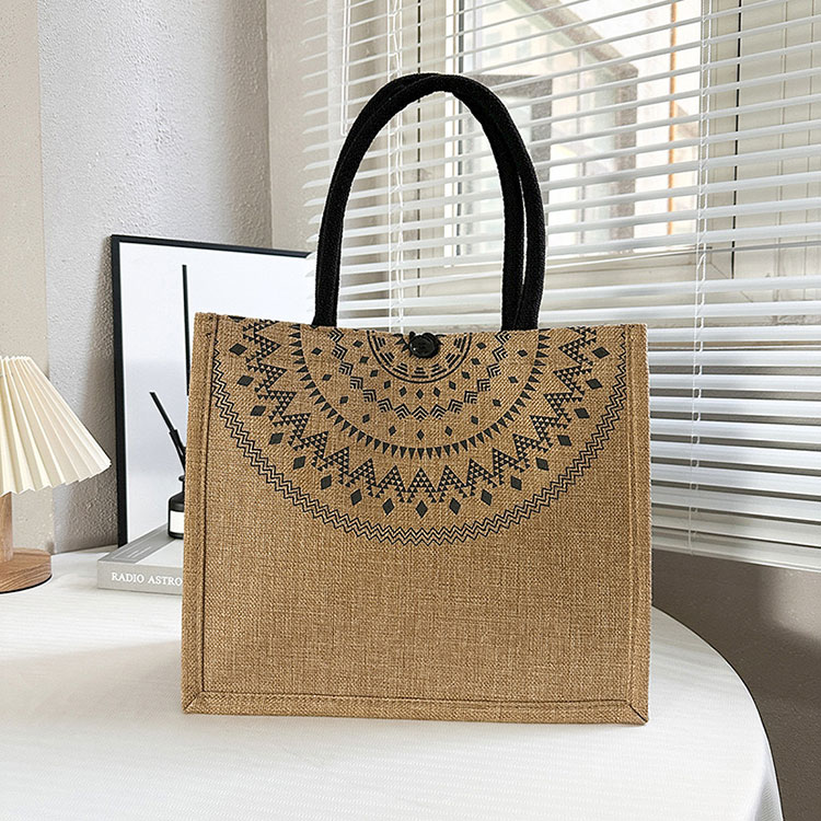 Jute Bag Printed For Sale